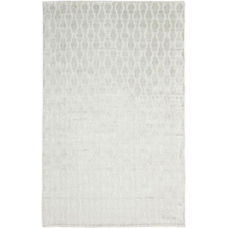 Safavieh 7 ft. 6 in. x 9 ft. 6 in. Large Rectangle Contemporary Mirage Grey Hand Knotted Rug MIR521A-8